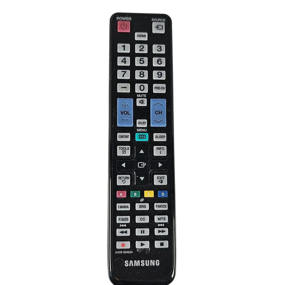 Samsung TV Remote Control AA59-00463A Original Genuine OEM Works Tested Black